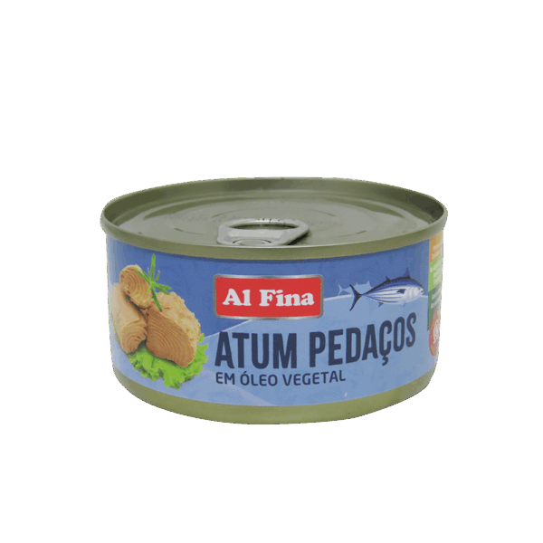 Atum Posta Em Oleo Vegetal Alfina 185G