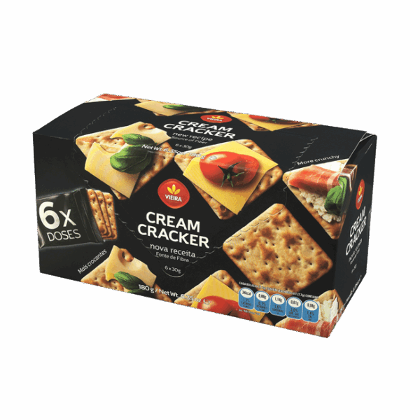 Bolacha Cream Cracker Vieira 180G