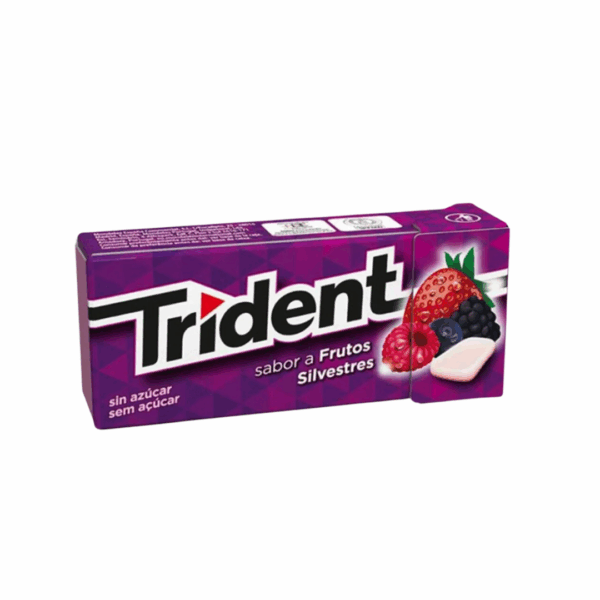 Pastilha Frutos Silvetres Trident 14G