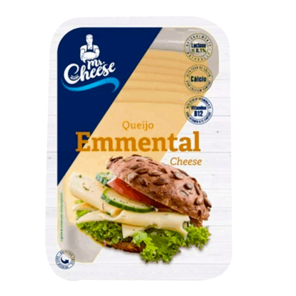 Queijo Emmental Fatias Mr Chesse 150G