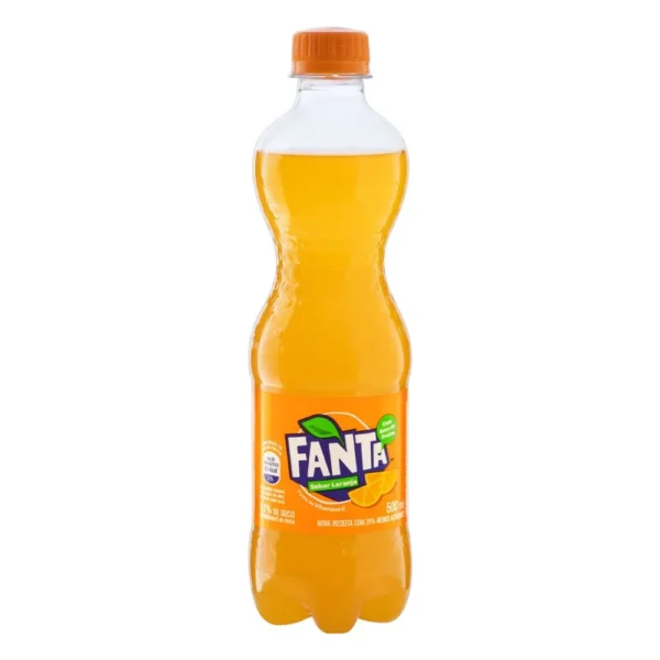 Refrigerante Pet Laranja Fanta 500Ml